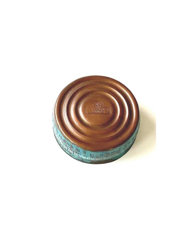 Captain's Choice - Copper Lather Bowl - Aquamarine