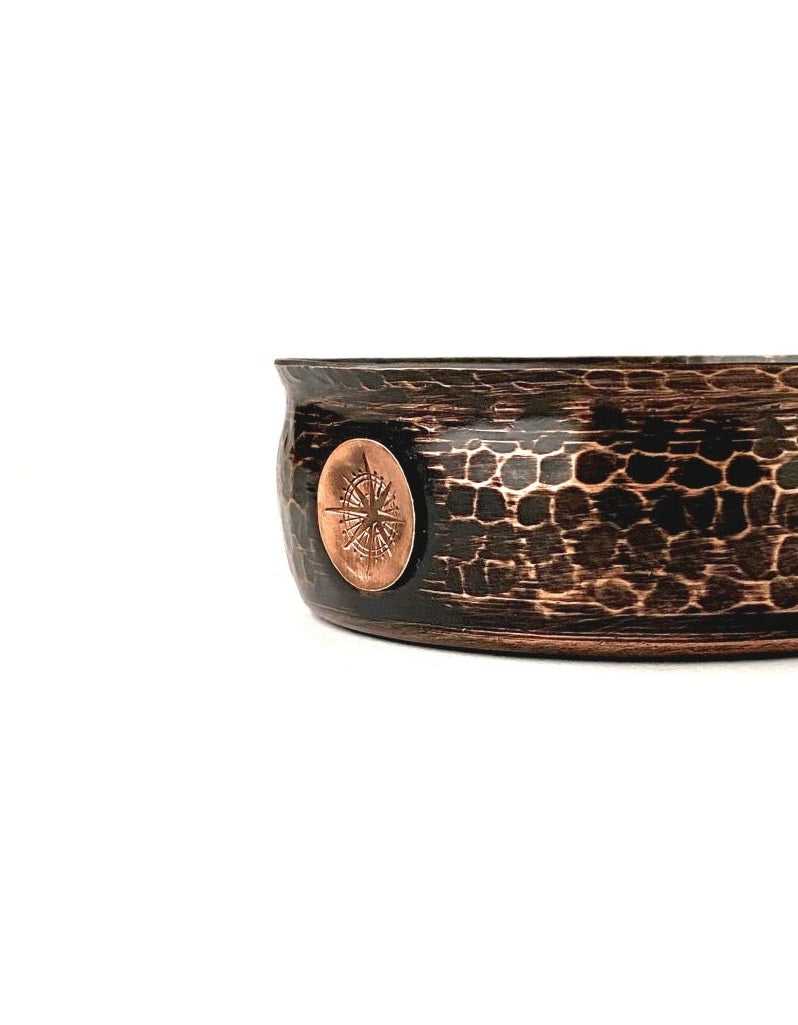 Captain's Choice - Copper Lather Bowl - Obsidian