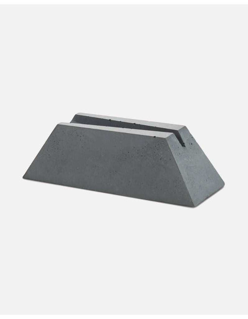 Concrete knife stand for desk
