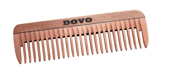 Dovo - Small Pocket Comb, Pear Wood, Medium Teeth