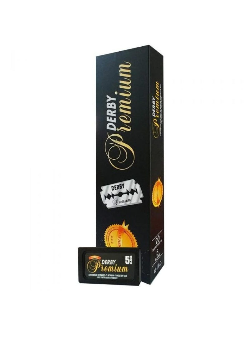 Derby Premium Double Edge Razor Blades box