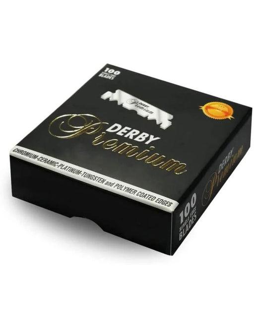 Derby premium single edge razor blades box for shaving