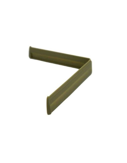 Green razor blade holder for American blades
