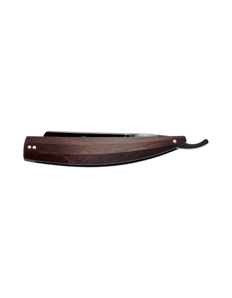 Dovo - Arena Smoked Straight Razor, Square Point, 8/8"