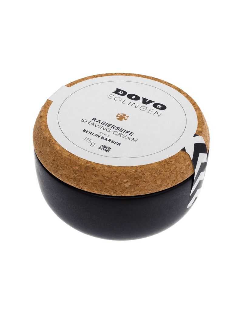Dovo- Berlin Barber Shaving Cream Soap in Real Stoneware Container