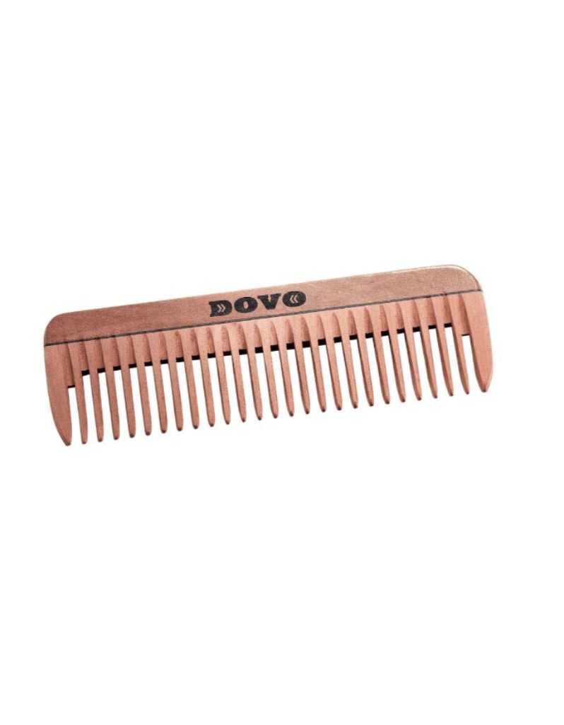 Made of Pear Wood Pocket Comb with Medium Teeth