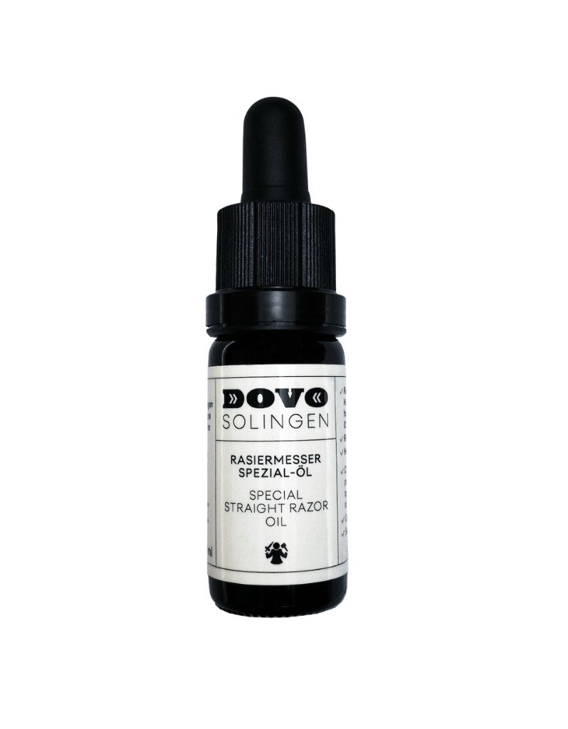 Dovo Odorless Straight razor oil in glass bottle