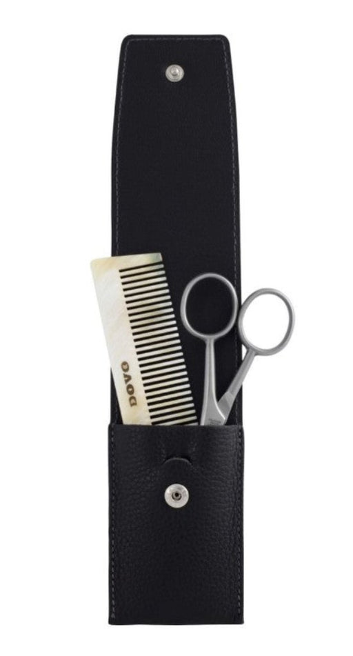 Dovo - Beard Set in Leather Etui - New England Shaving Company