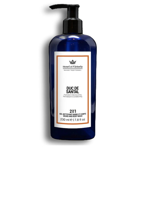 Henri Et Victoria - Duc de Santal Body and Beard Wash