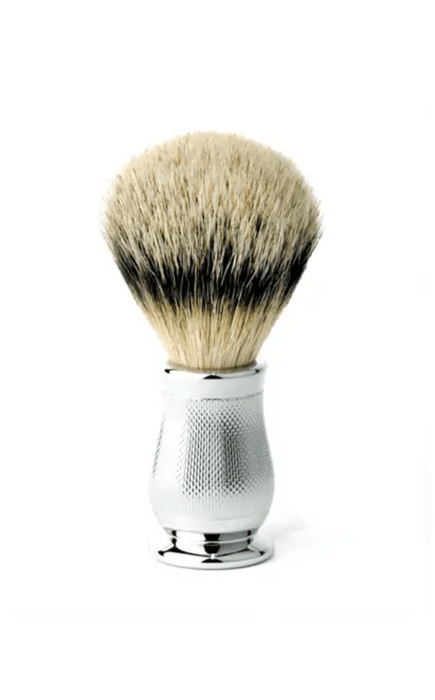 Edwin Jagger - CBASBST Chatsworth Barley Silver Tip Badger Shaving Brush, Medium - New England Shaving Company