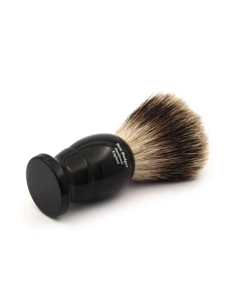 Edwin Jagger - 9EJ876 English Shaving Brush, Imitation Ebony with Best Badger, Small