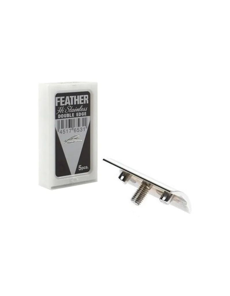 Edwin Jagger - Double Edge Safety Razor Top Plate & 5 Blades