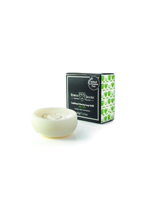 Edwin Jagger Aloe Vera Soap puck 