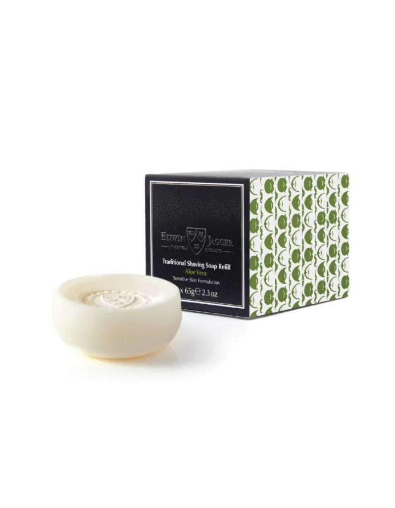 Edwin Jagger - Shaving Soap Triple Pack - Aloe Vera - New England Shaving Company