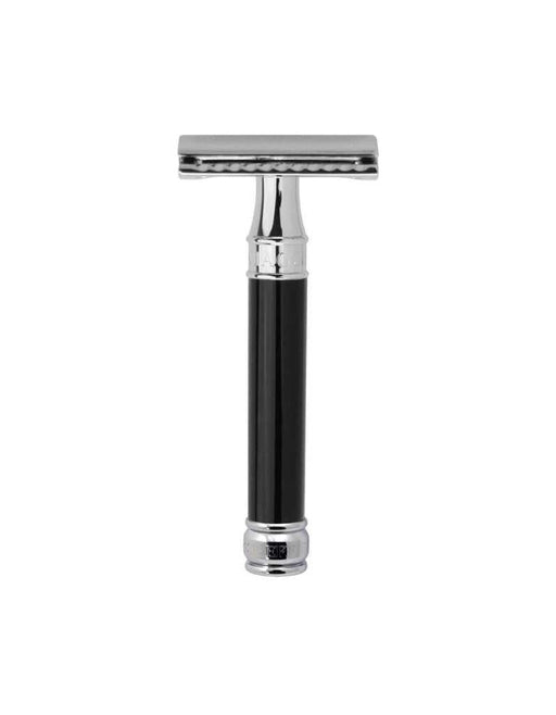 Edwin Jagger - DE86 Double Edge Safety Razor, Black - New England Shaving Company