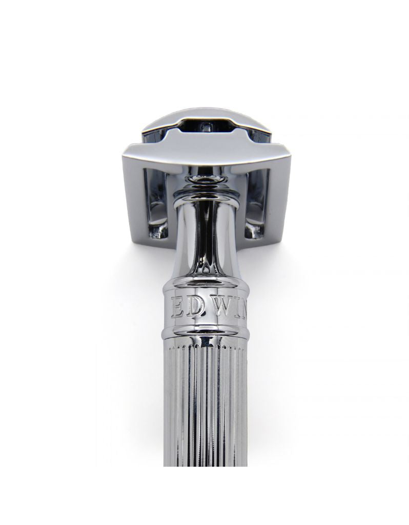 Edwin Jagger DE89LBL  Double Edge Safety Razor head shot
