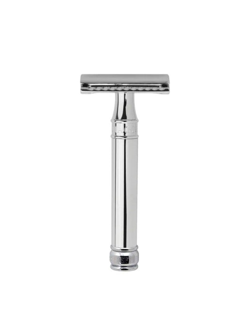 Edwin Jagger - DE89 Double Edge Safety Razor, Chrome - New England Shaving Company