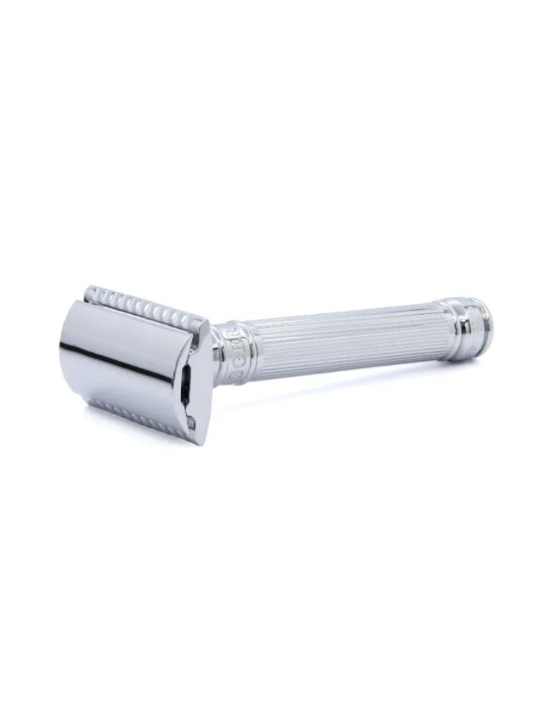 Edwin Jagger - DE89 Double Edge Safety Razor, Chrome Lined