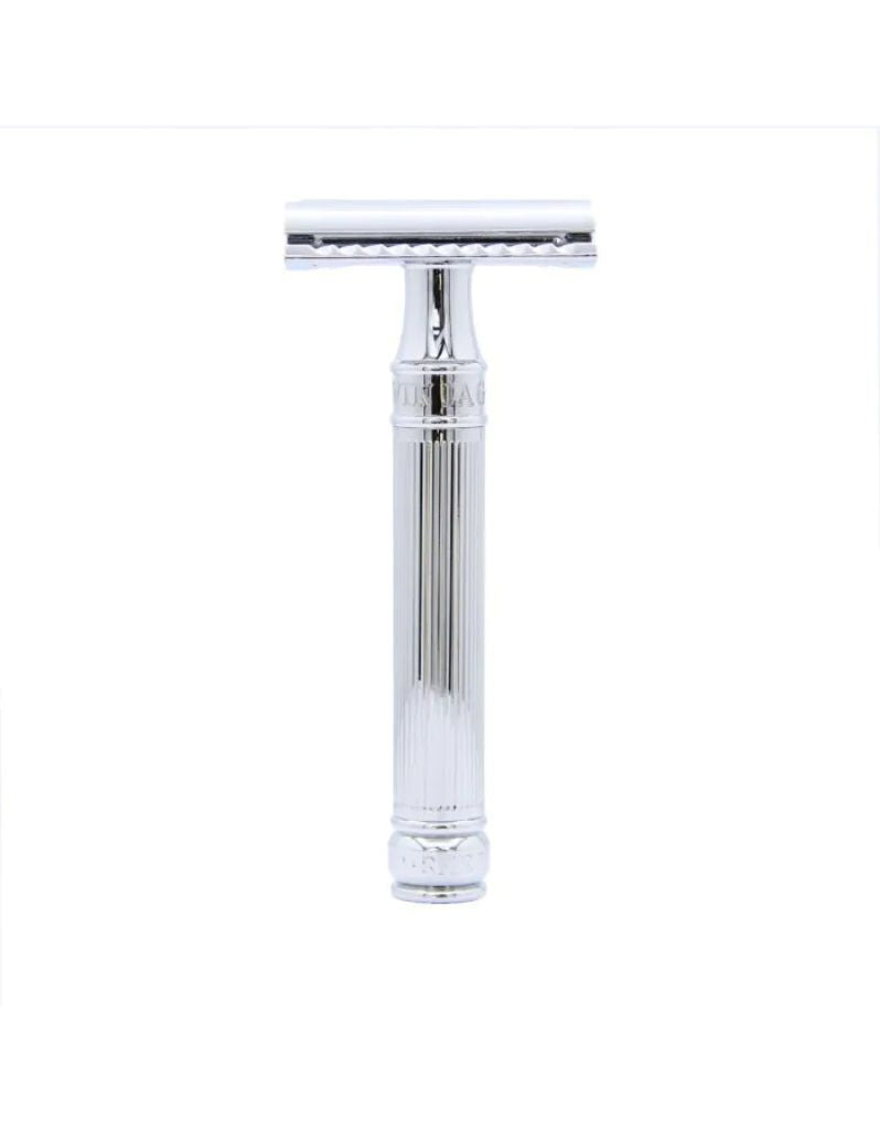 Edwin Jagger DE89 Double Edge Safety Razor Chrome Lined