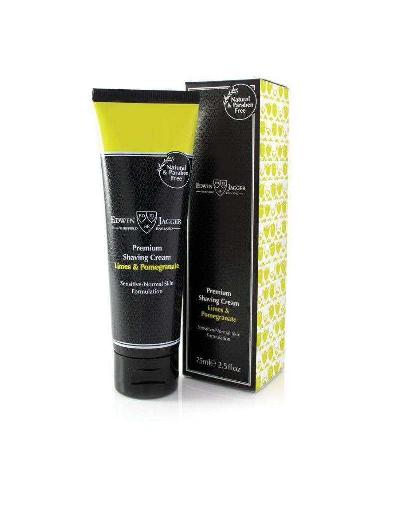 Edwin Jagger - Shaving Cream - Limes & Pomegranate - New England Shaving Company