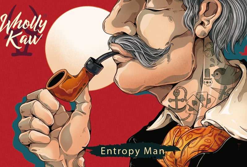 Wholly Kaw Entropy Man After Shave Balm with mango butter, shea butter, and soothing botanical extracts.