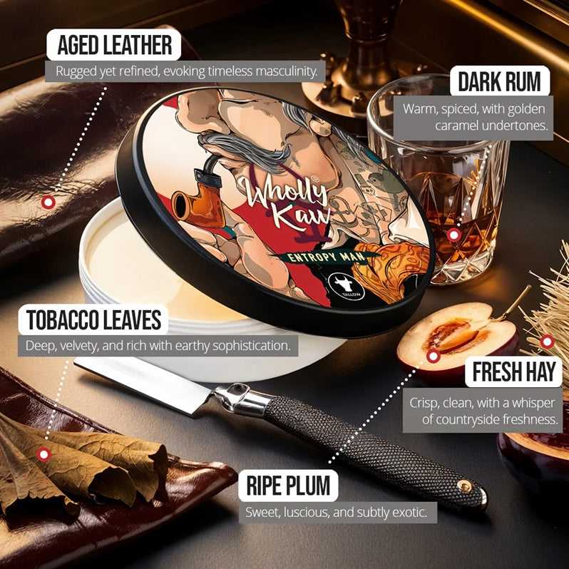 Wholly Kaw - Entropy Man Tallow Shaving Soap