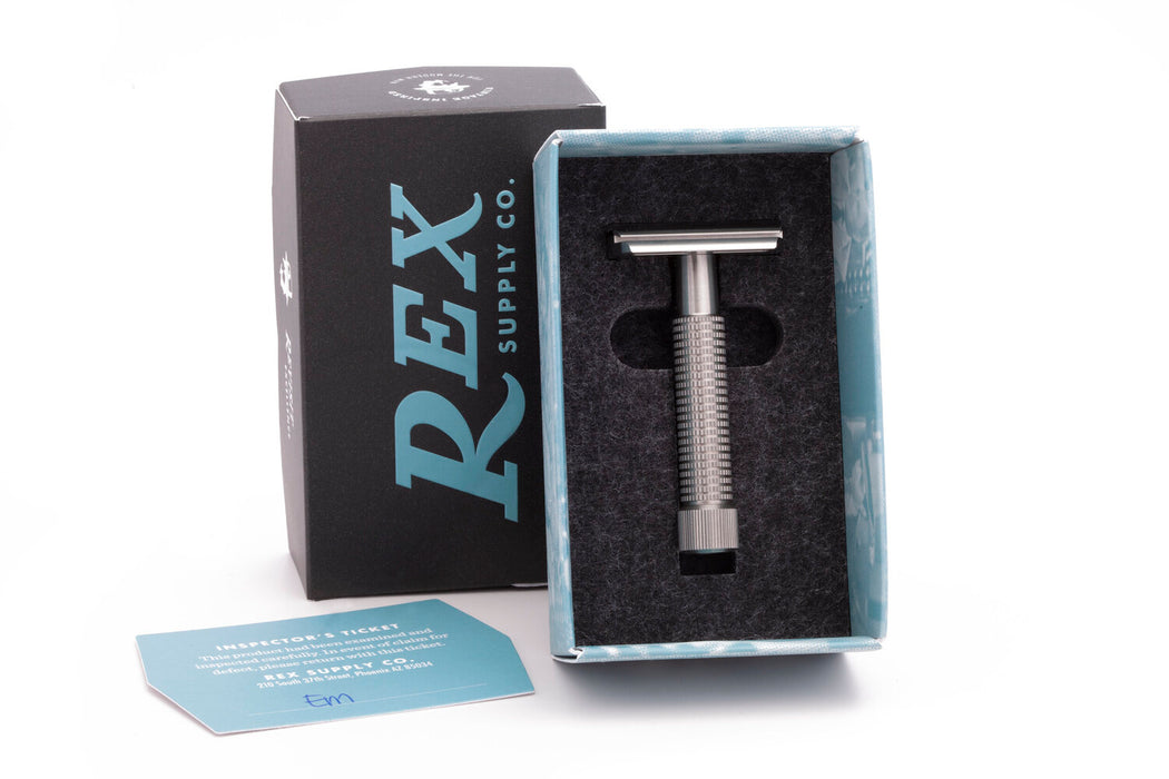 Rex Supply Co - Envoy Stainless Steel Safety Razor