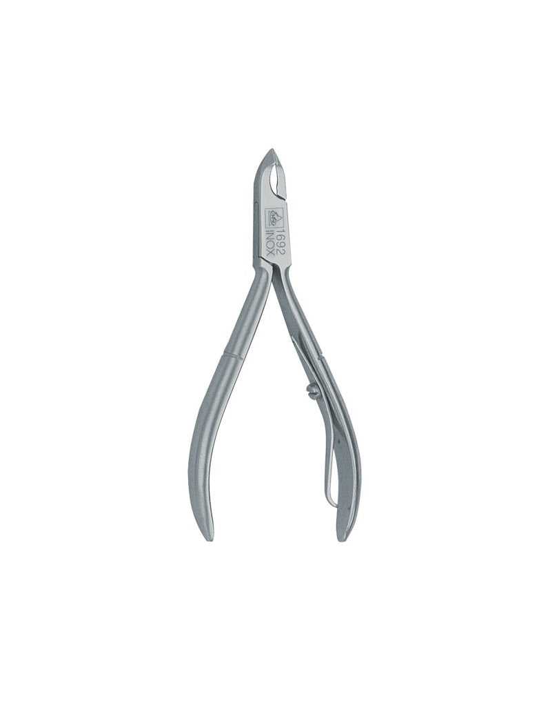 Erbe 91692 cuticle nippers with 4mm cutting length, torsion spring, and forged steel