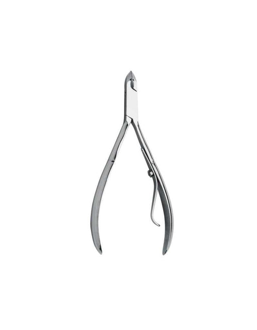 Erbe 91632 cuticle nippers 10cm with 4mm cutting edge, torsion spring, and forged steel