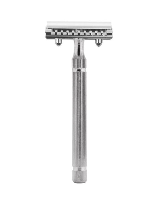 Fatip - Piccolo Original Open Comb Safety Razor, Nickel - New England Shaving Company