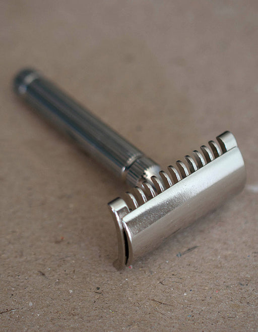 Fatip - il Piccolo Original Open Comb Safety Razor, Nickel