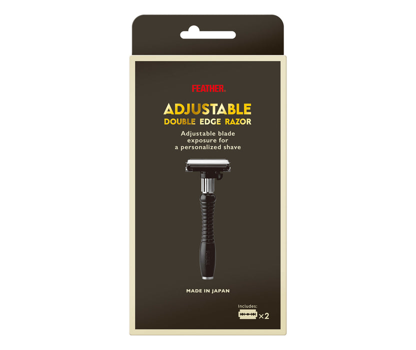 Feather - Adjustable Double Edge Safety Razor