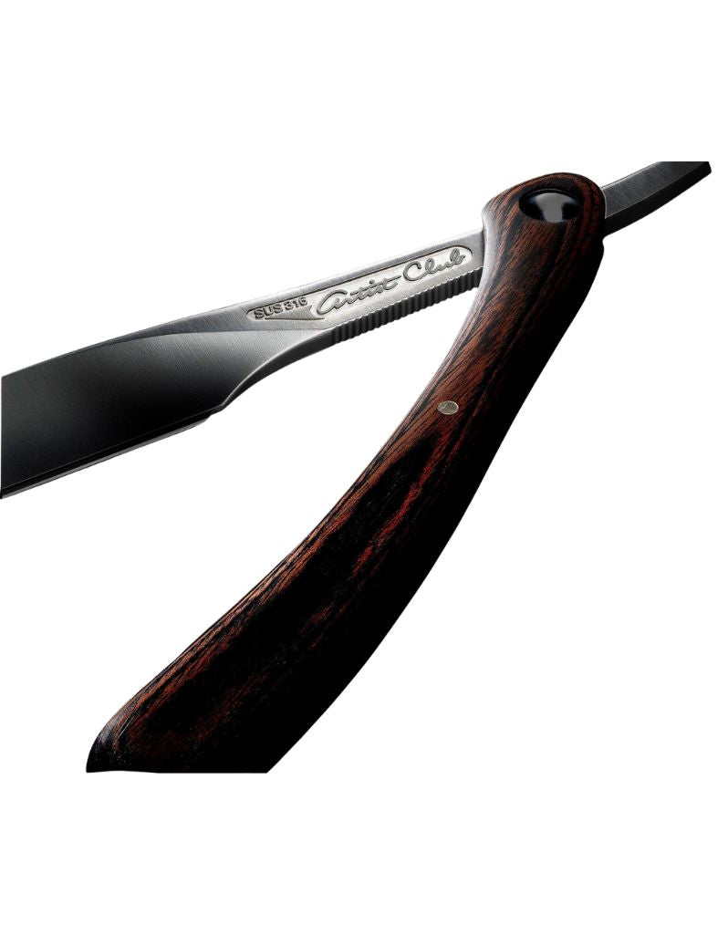 Feather - Artist Club DX Wood Straight Razor - New England Shaving Company