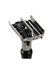 Designed to match your shaving preferences. Mild or aggressive, easy blade change with butterfly opening head.