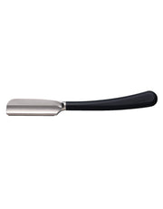 Feather Artist Club SS Razor with stainless steel head and silicone handle in black, wine, or lime, made in Japan.