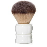 Fine Stout Shaving Brush with solid resin handle and Angel Hair synthetic bristles