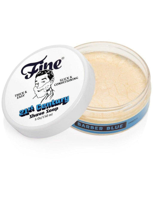 Fine Accoutrements - Barber Blue Shaving Soap