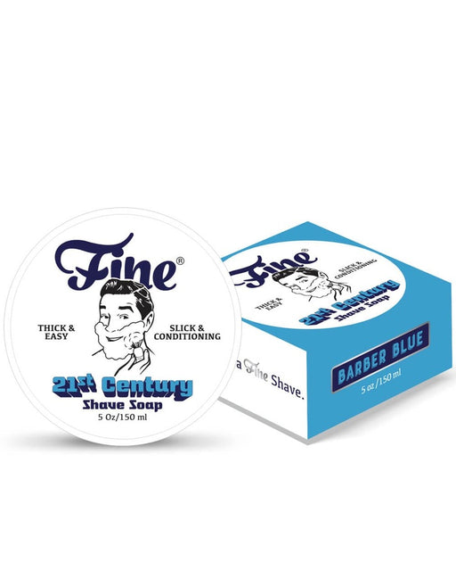 Fine Accoutrements - Barber Blue Shaving Soap
