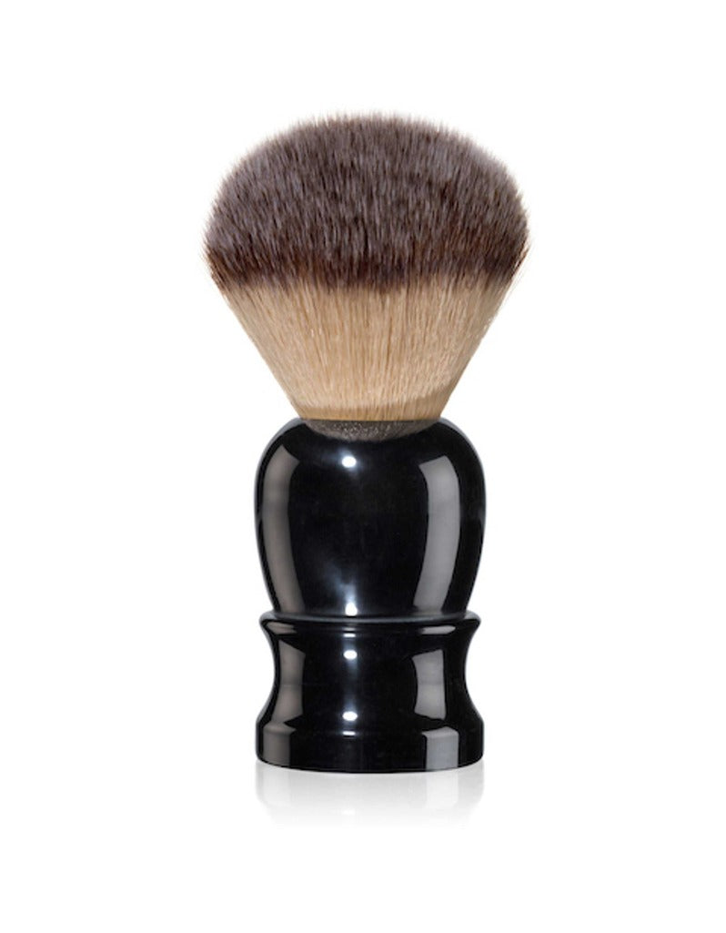 Fine Accoutrements Classic synthetic shaving brush with glossy black handle