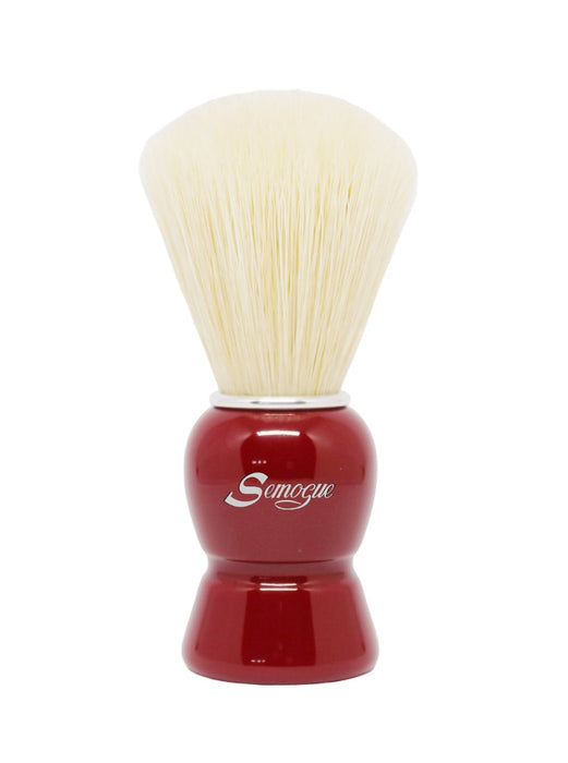 Semogue - Galahad C3 Premium Boar Bristle Shaving Brush, Imperial Red Handle, 22mm