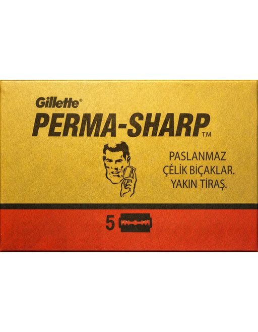 Gillette - Perma Sharp Double Edge Razor Blades