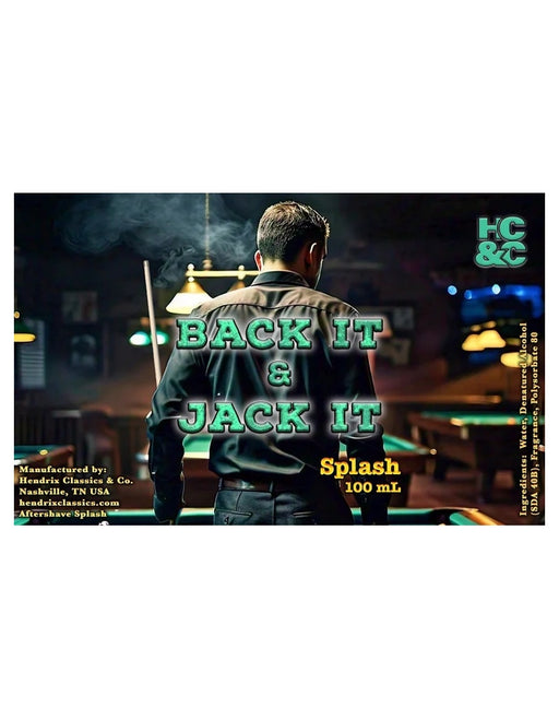 Hendrix Classics & Co. - Back It & Jack It Aftershave Splash