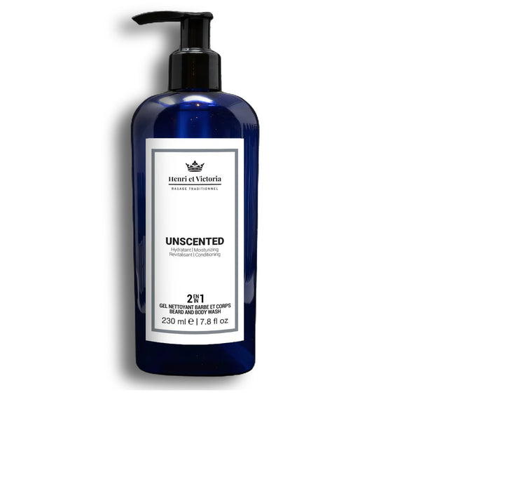 Henri Et Victoria - Unscented Body and Beard Wash