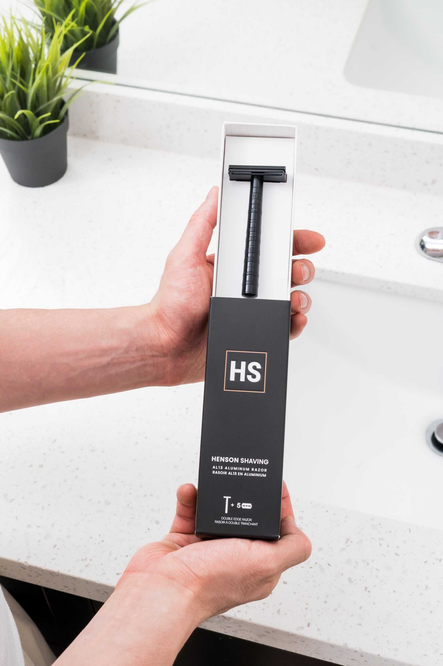 Al13 Razor Henson AL13 Safety Razor | Premium Aluminum DE Razor | Free Shipping