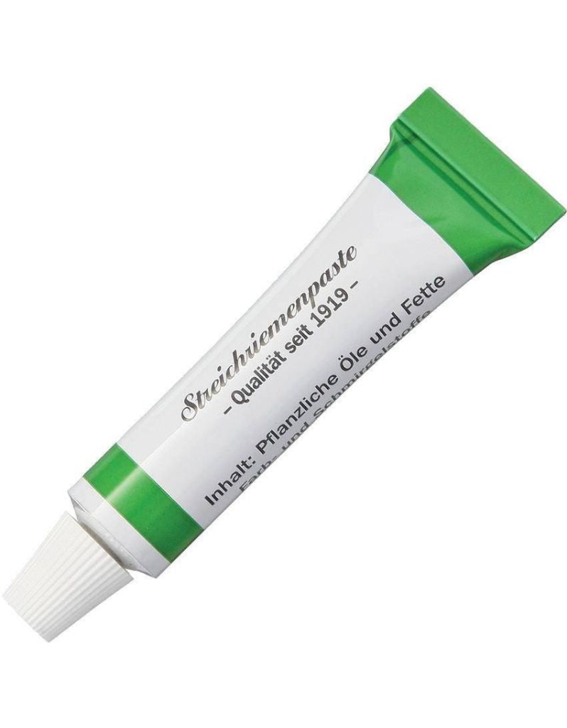Herold Green Strop Paste 5ml for coarse razor sharpening and edge touch-ups made in Solingen Germany
