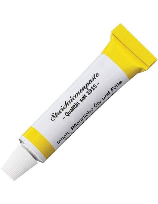 Herold Yellow Leather Strop Paste 5ml for natural leather care made in Solingen Germany