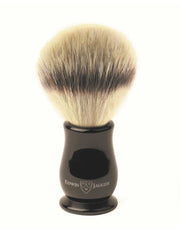 Edwin Jagger Chatsworth Synthetic Silver Tip shaving brush with Imitation Ebony handle