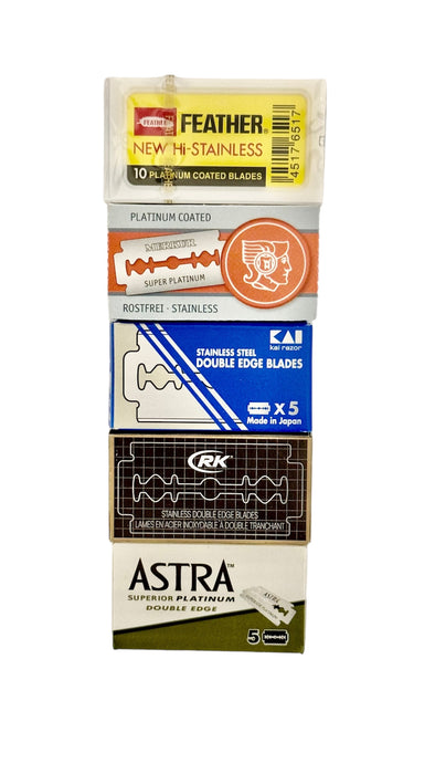 Premium 35 Safety Razor Blade Sampler