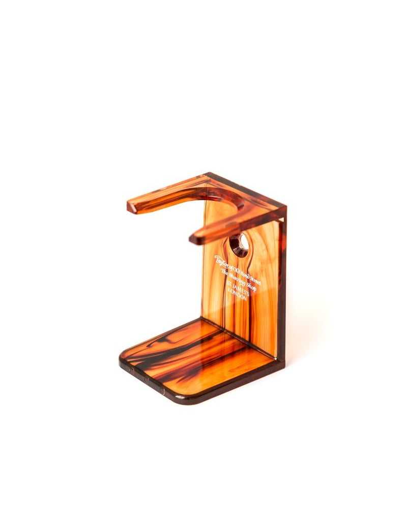 Taylor of Old Bond Street - Shaving Brush Stand, Imitation Tortoise Shell