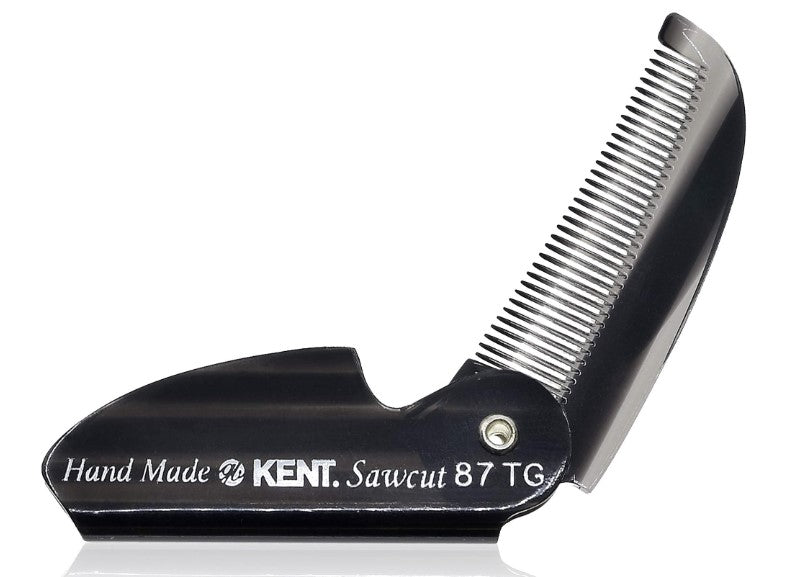 Kent -Handmade Folding Beard and Moustache Comb - 87TG